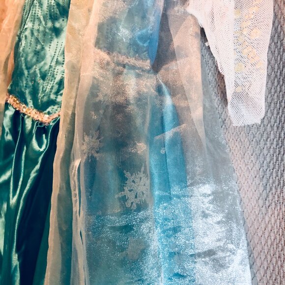 ❄️ [Kids 4-6X] DISNEY Frozen Elsa Princess Dress Halloween Costume Jakks Pacific - Picture 5 of 8